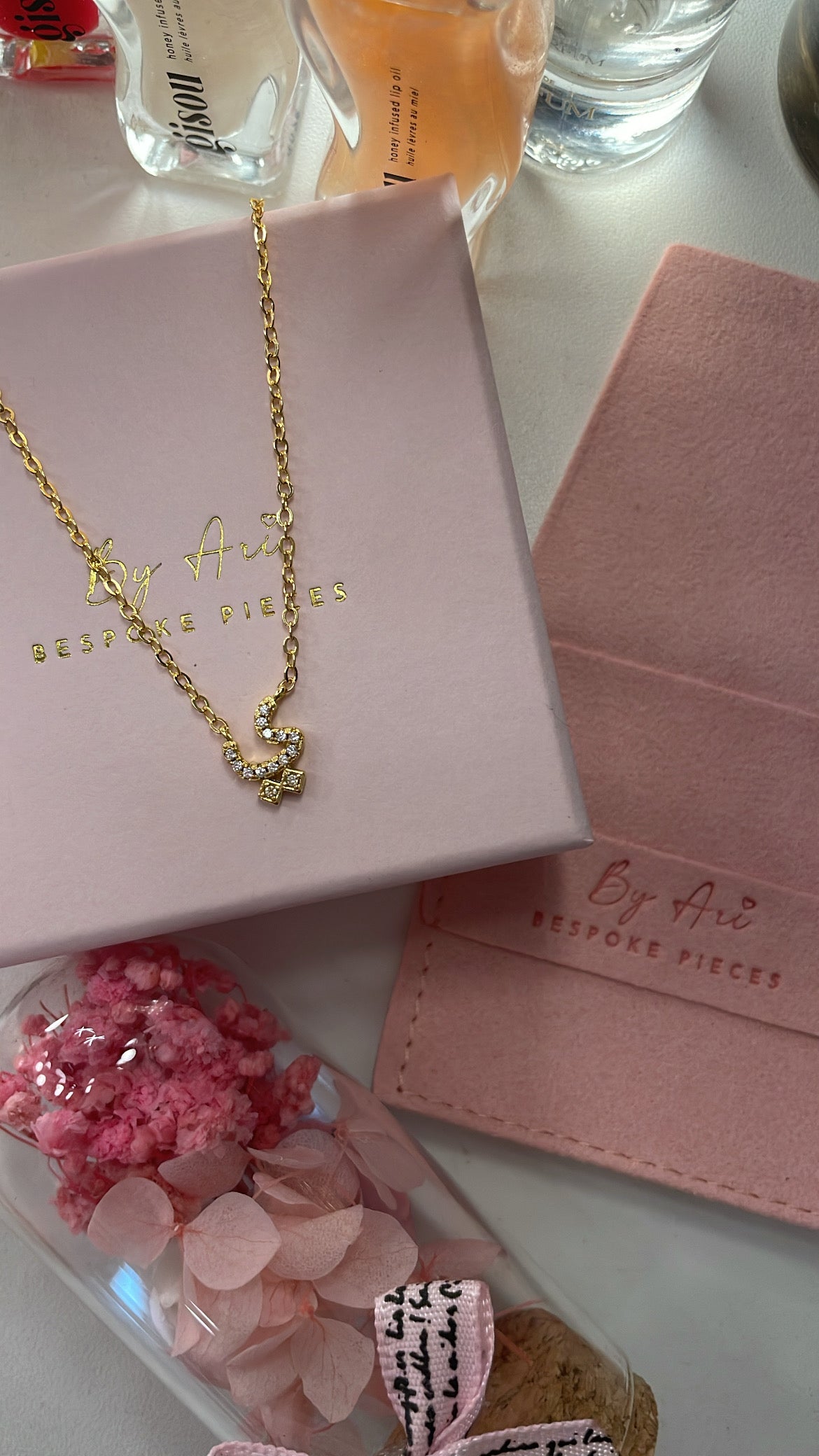 Arabic initial necklace 🫶🏽